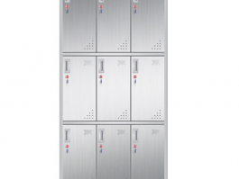  9门不锈钢更衣柜